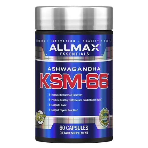 Ashwagandha Ksm-66 All Max 60 Capsulas
