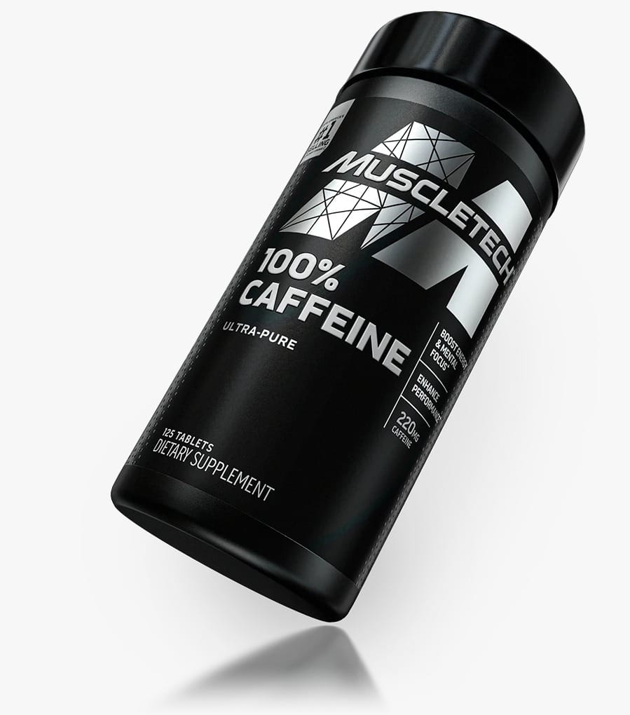 100% Platinum Caffeine 125 Capsulas Muscletech