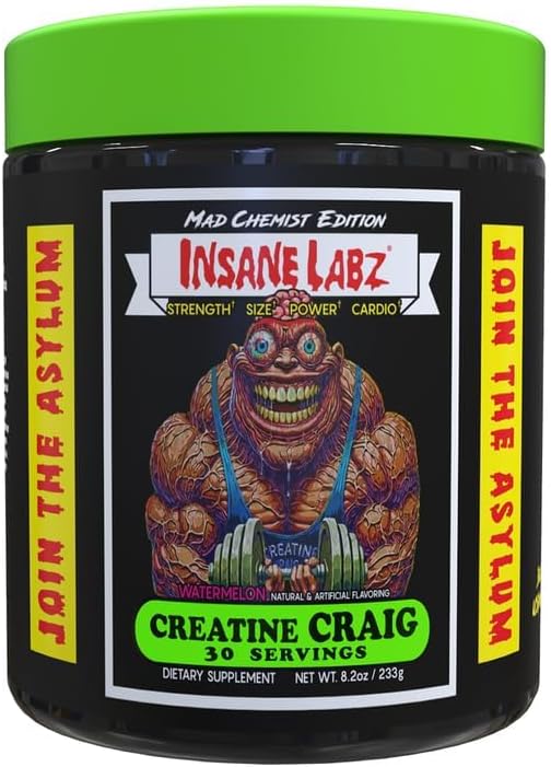 Creatine Monohydrate Craig 30 Servicios Insane Labz