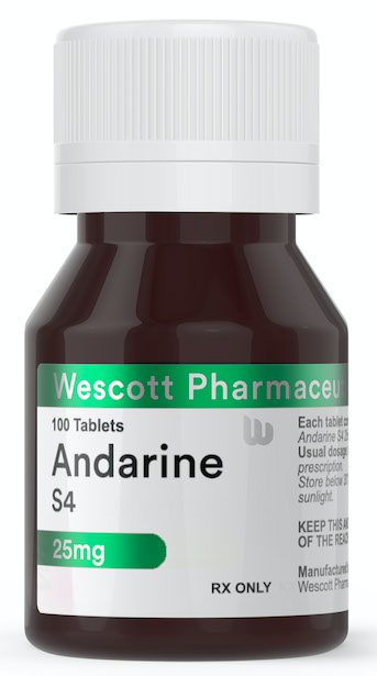 Andarine 100 Tabletas 25 Mg Wescott