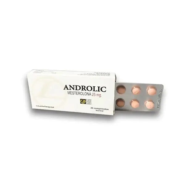 Androlic Mesterolona 20 Pastas 25 mg  Landerlan