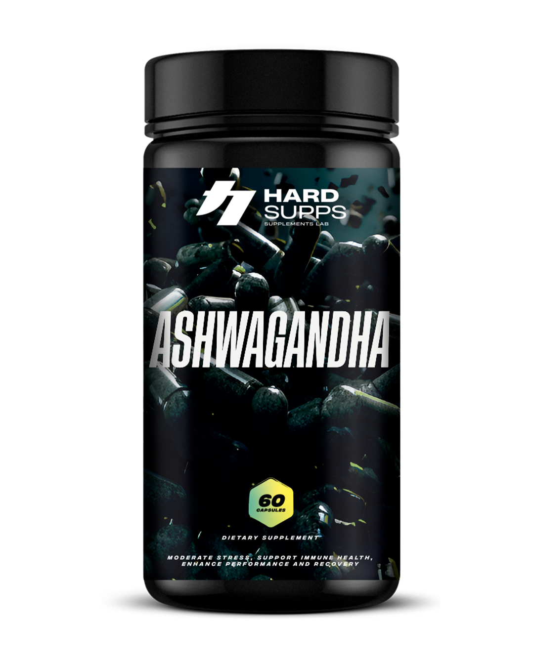 Ashwagandha 60 Capsulas 500 Mg Hard Supps
