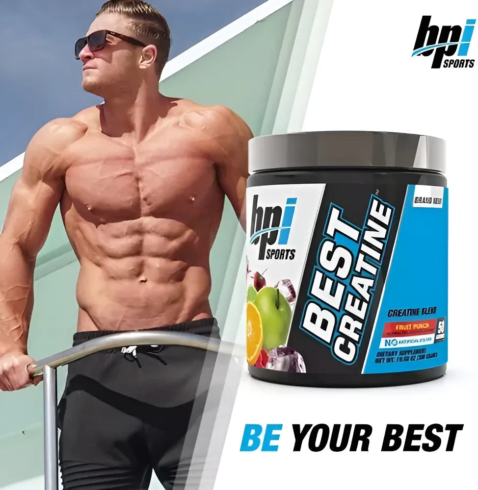 Suplemento De Creatina BPI Sports 50 Servicios Fruit Punch