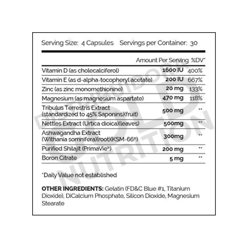 Blue Ox 120 Capsulas Enhanced Athelete