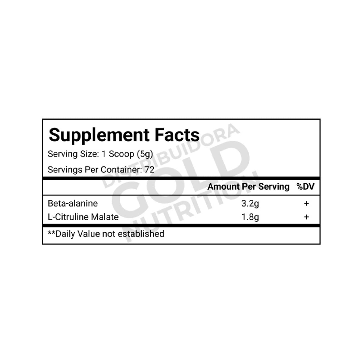 Beta-Alanine 72 Servicios 360 Gramos Raw