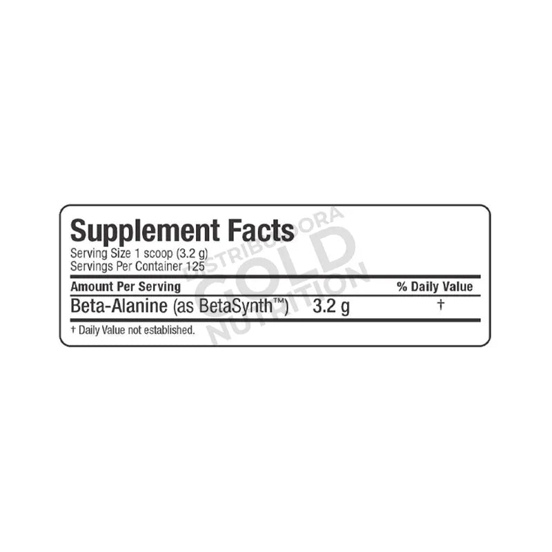 Beta-alanina 125 servicios AllMax Nutrition