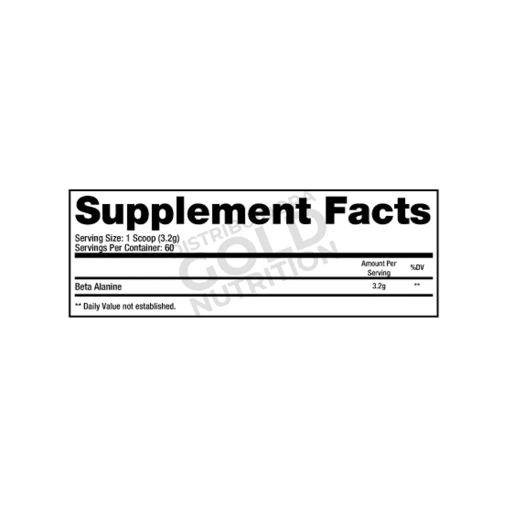Beta Alanine 60 Servicios Dragon Pharma