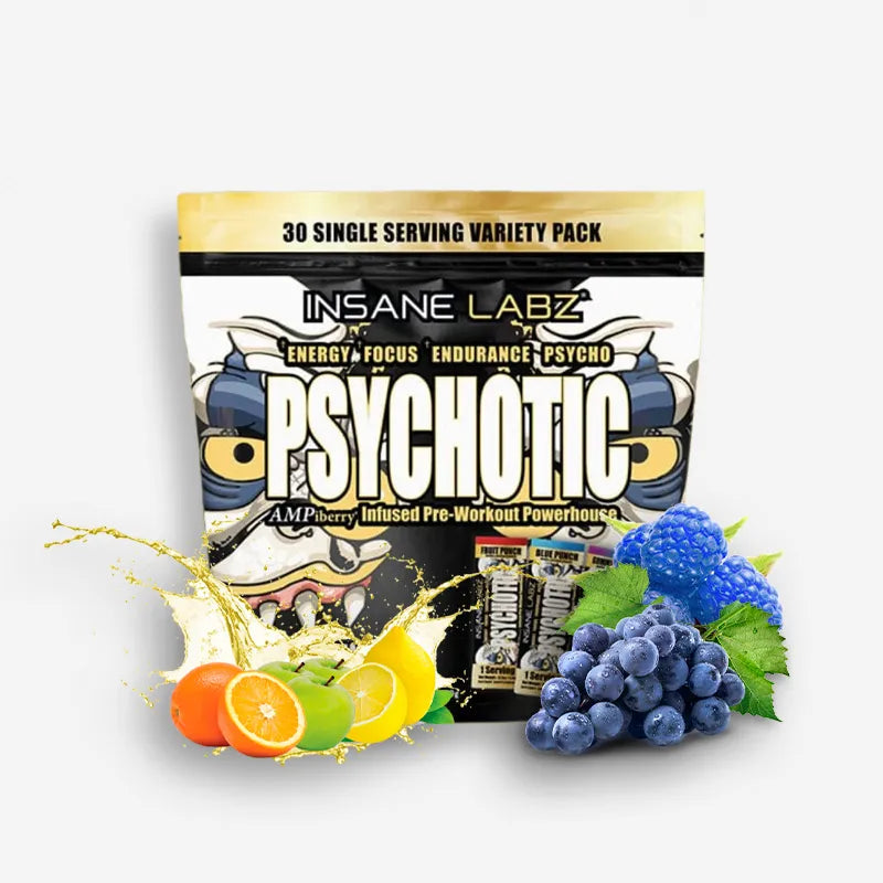 Bolsa Psychotic Gold x30 Sachets Insane Labz