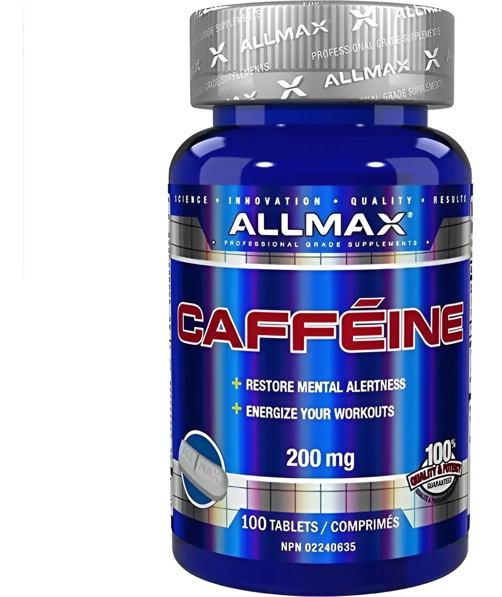 Caffeine Allmax 100 Capsulas