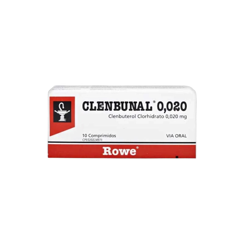 Clembuterol 20 Pastas – Rowe
