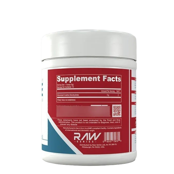 Creatine Raw 72 Servicios 360 Gramos