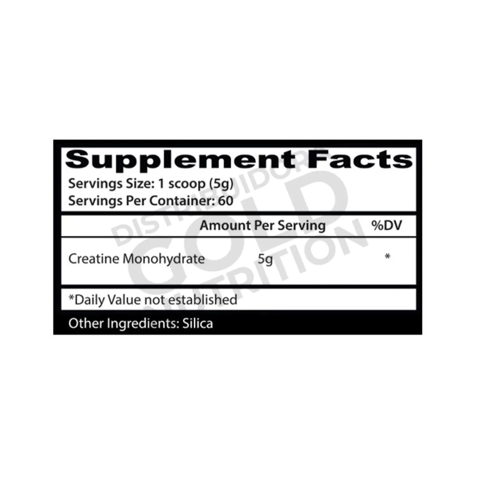 Creatine Monohydrate 200 Servicios Insane Labz