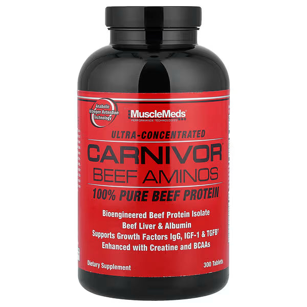 Carnivor Beef Aminos 300 Capsulas Musclemeds