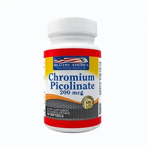 Chromium Picolinate 100 Capsulas Healthy America