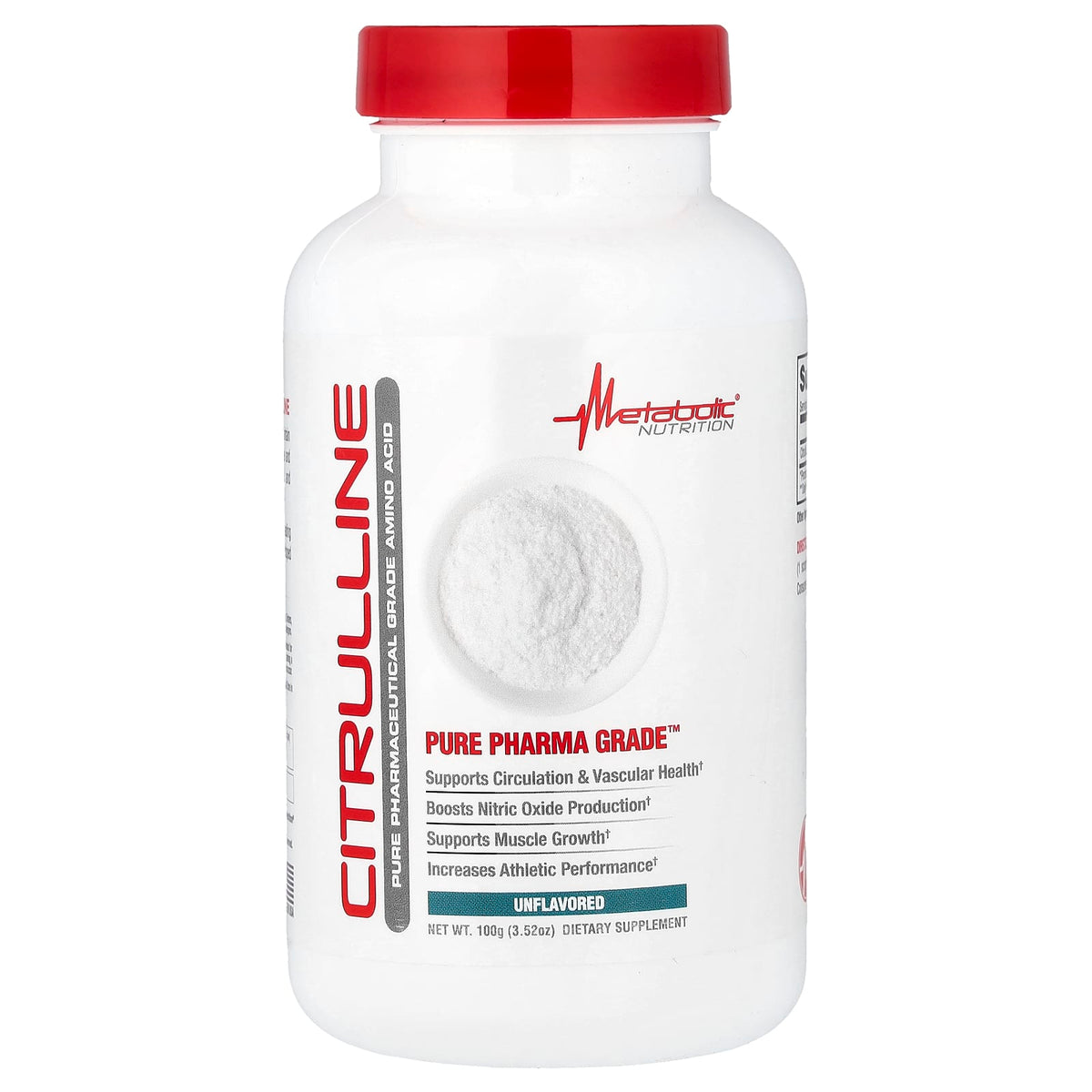 Citrulline 20 Servicios Metabolic Nutrition