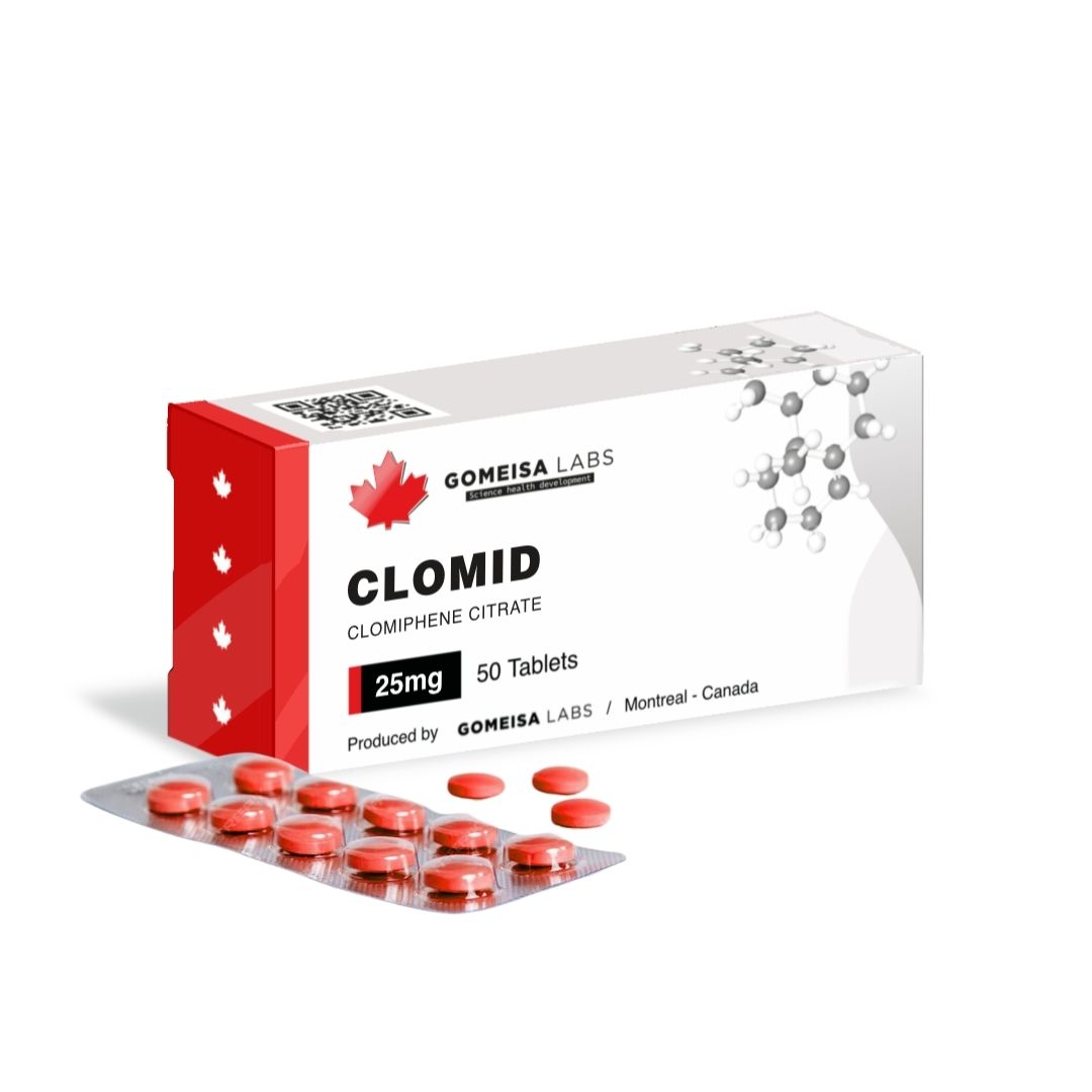 Clomid Clomifeno 50 Tabletas 25mg Gomeisa Labs