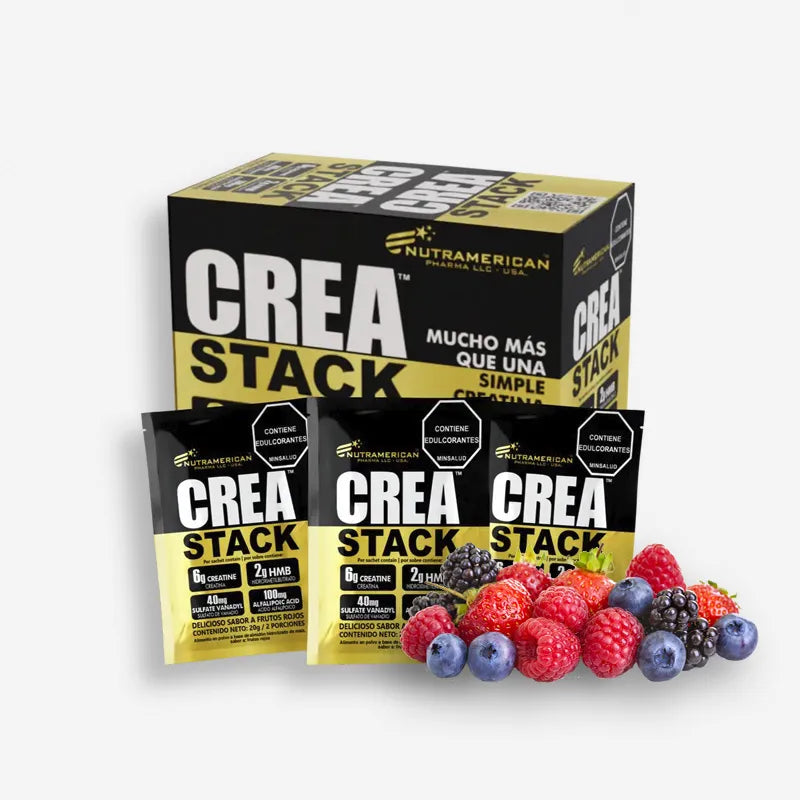 Crea Stack Sachets x25 sobres Frutos Rojos