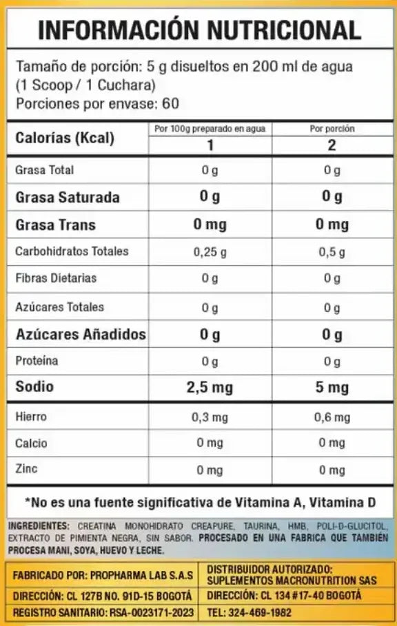 CR-Pure 60 Servicios Macroblends