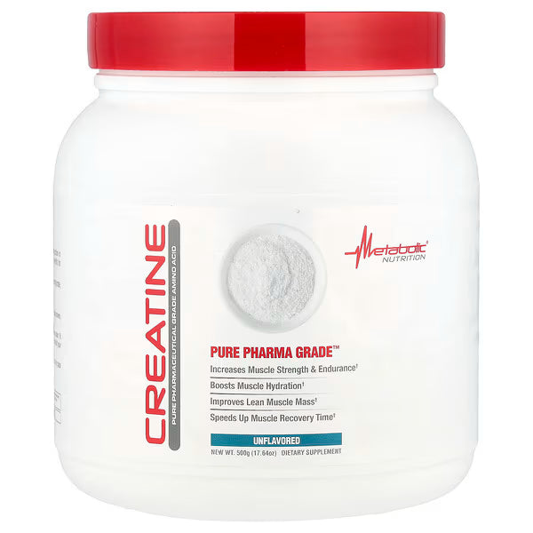 Creatina 100 Servicios 500 Gr Metabolic Nutrition