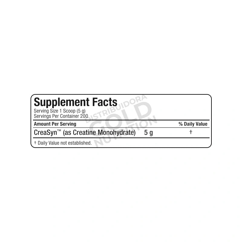Creatine 1 Kilo 200 Servicios  Allmax
