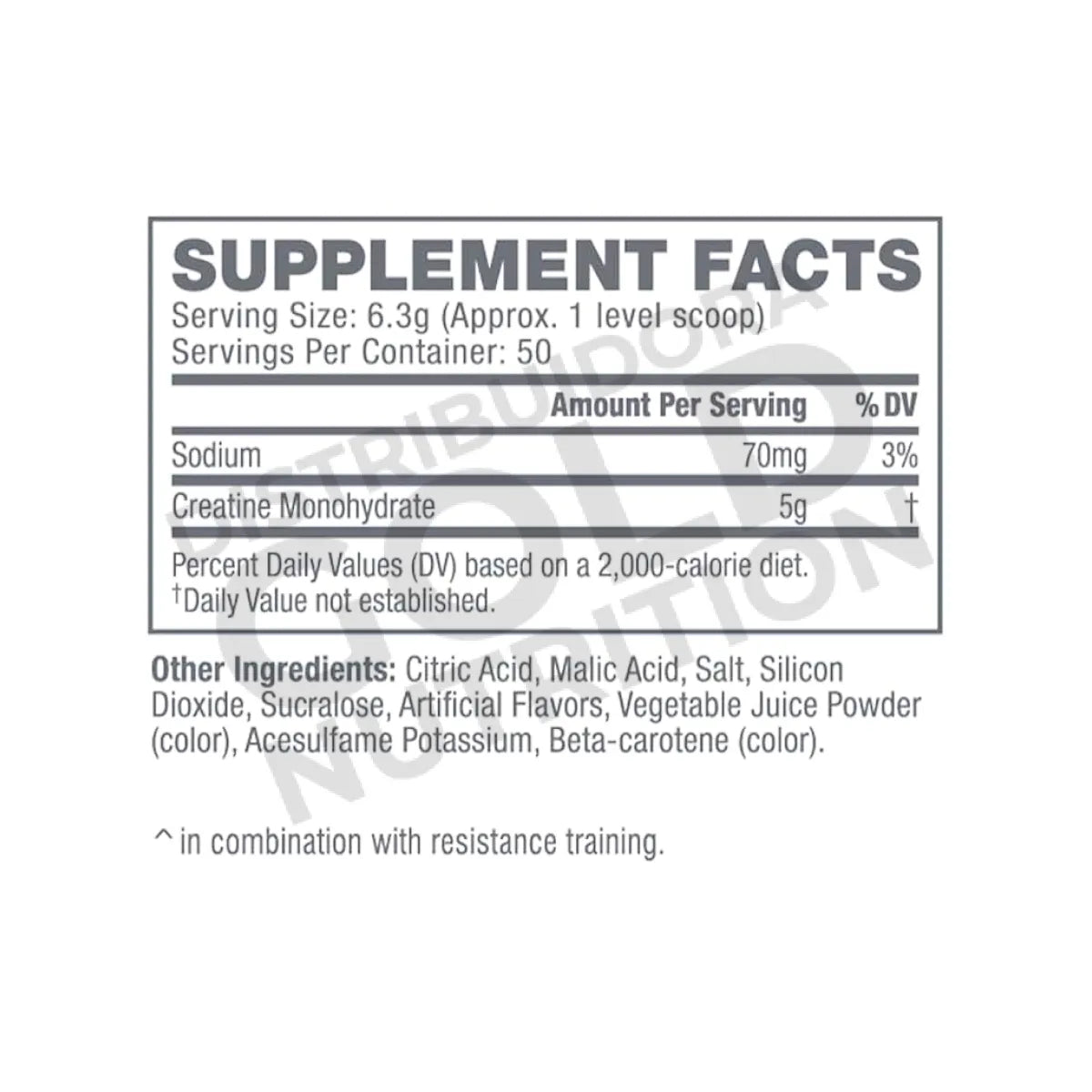 Creatine Cellucor 50 Servicios Watermelon