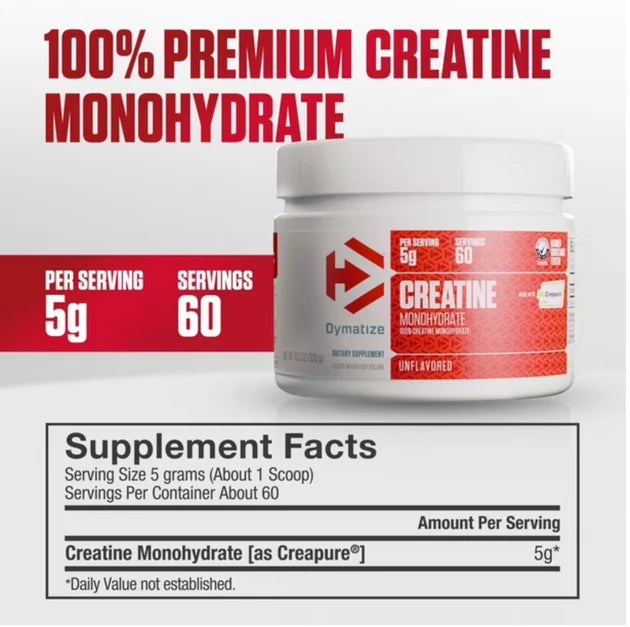 Creatine Monohydrate RED 60 Servicios Dymatize
