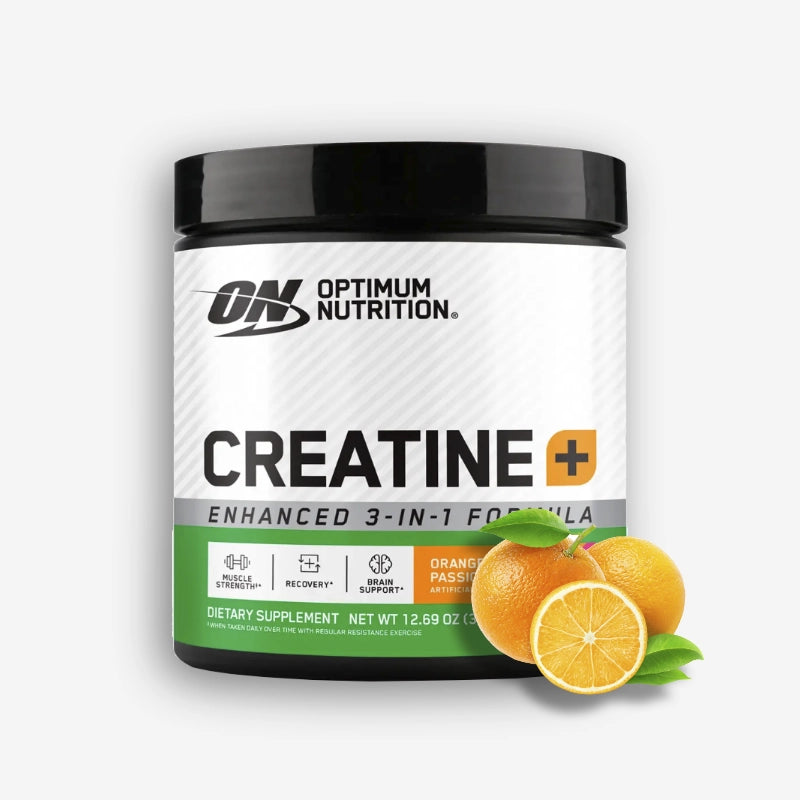 Creatine + Optimum Nutrition 40 servicios Sabor Orange