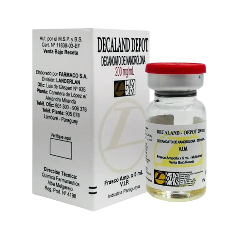 Decanato de Nandrolona 5 ML 200 Mg Landerlan