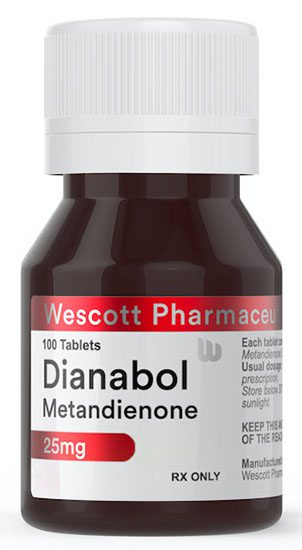 Dianabol 100 Tabletas 25 Mg Wescott
