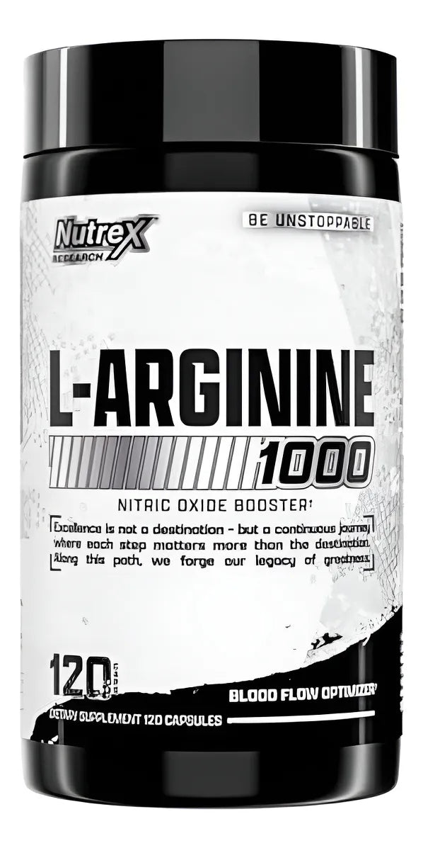 L-Arginine 120 Capsulas 1000Mg Nutrex