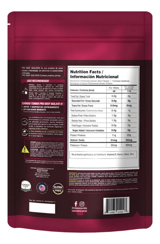 Titan Mass Beef 2 Libras Vitanas Sport