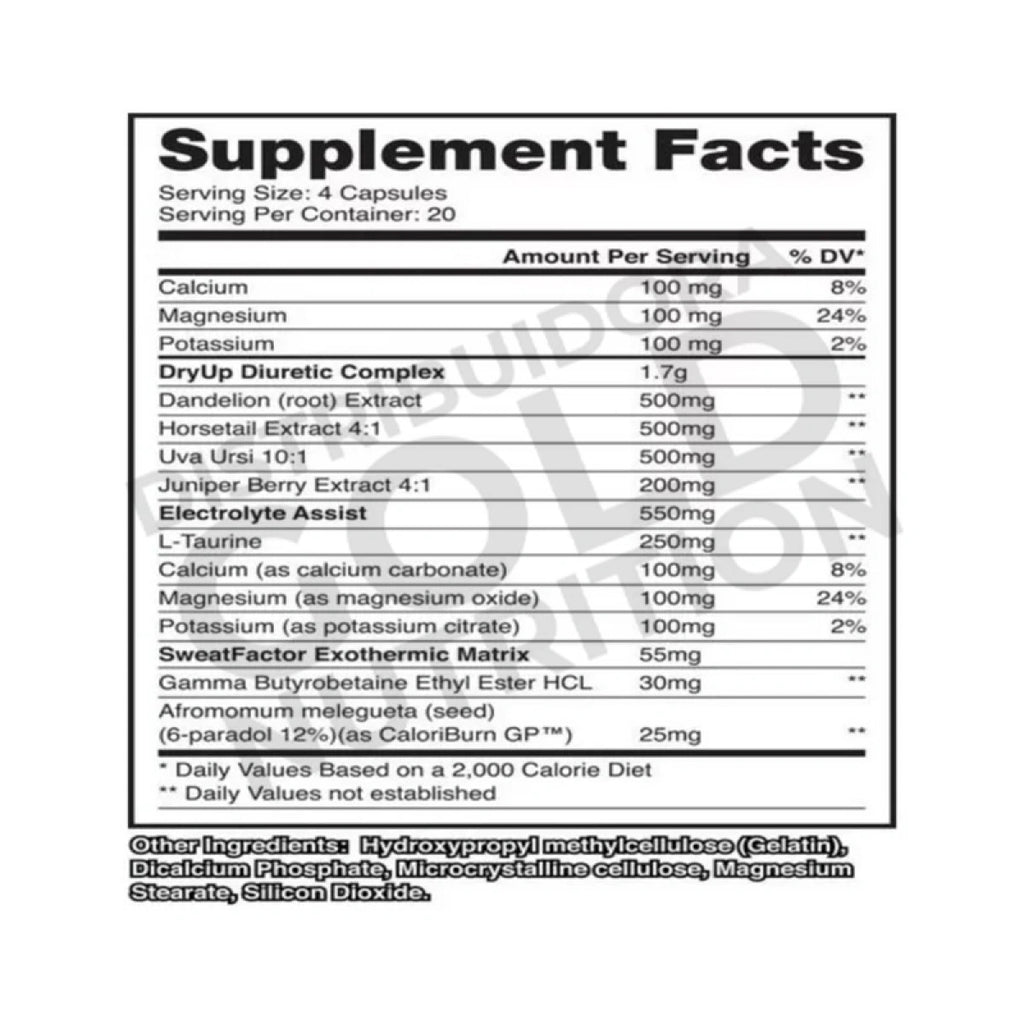 Dry-Up 80 Capsulas Dragon Pharma