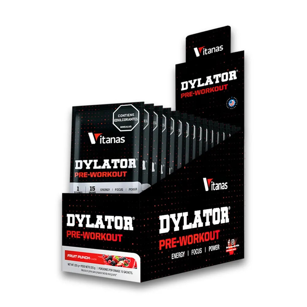 Dylator Preworkout x15 Servicios Vitanas Sport