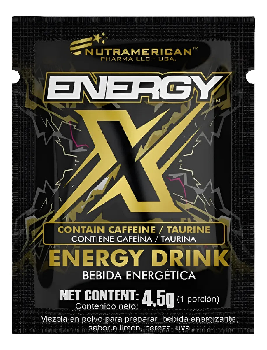 Energy X - Bebida Energizante x30 Sobres