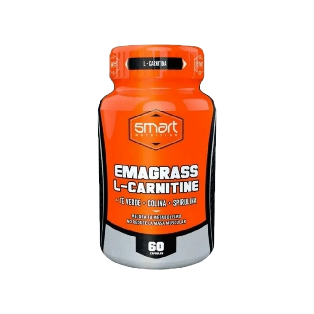 Emagrass L Carnitine 60 Cápsulas – Quemador De Grasa Natural
