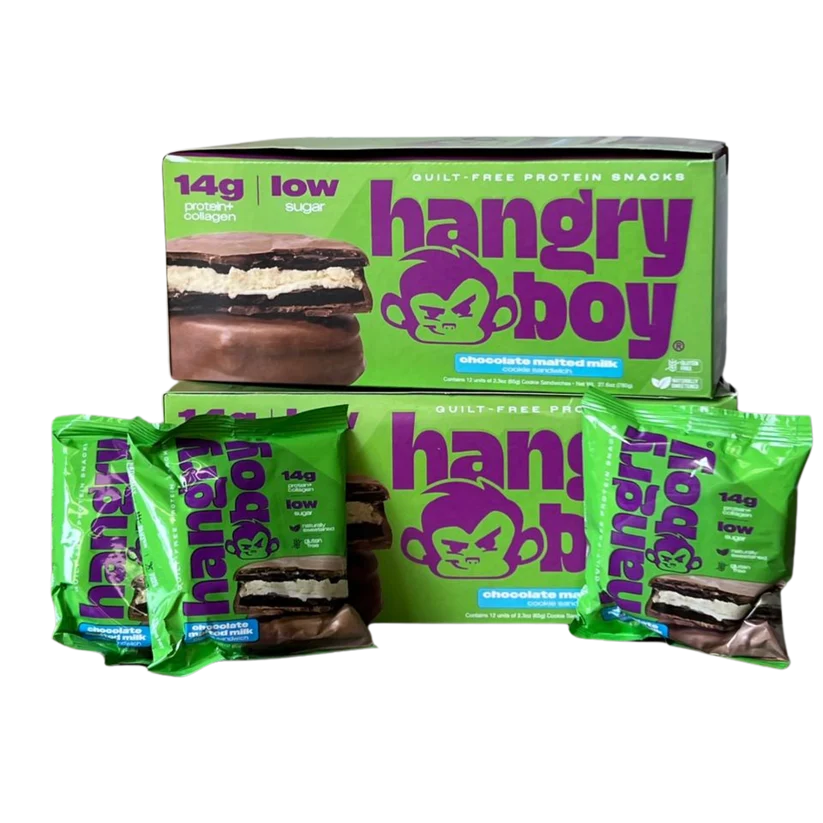 Galletas De Proteina x12 Unidades Hangry Boy