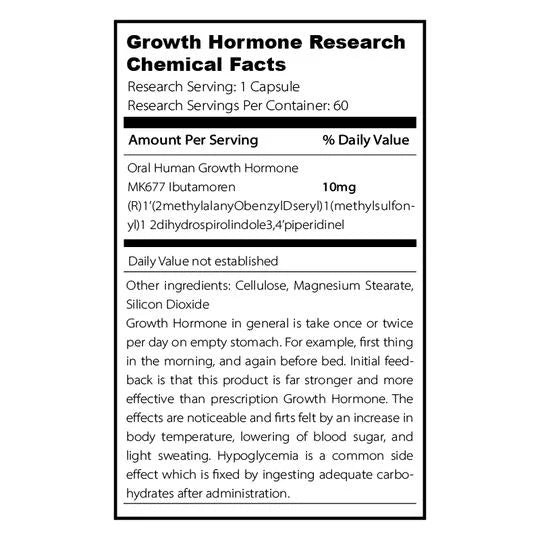 Growth Hormone 60 Capsulas Enhanced Athlete