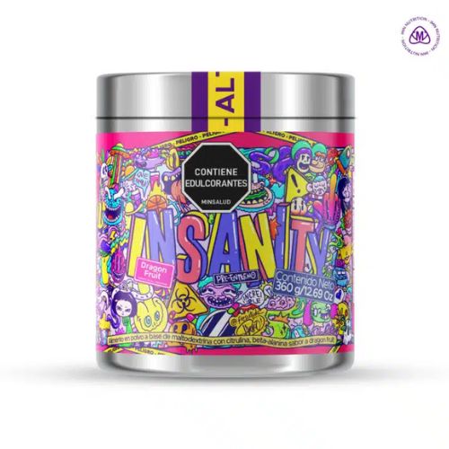 Insanity Pre-Workout 18 Servicios Dragon Fruit - IMN Nutrition