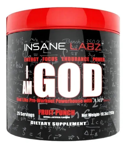 I am God 25 Servicios Insane Labz