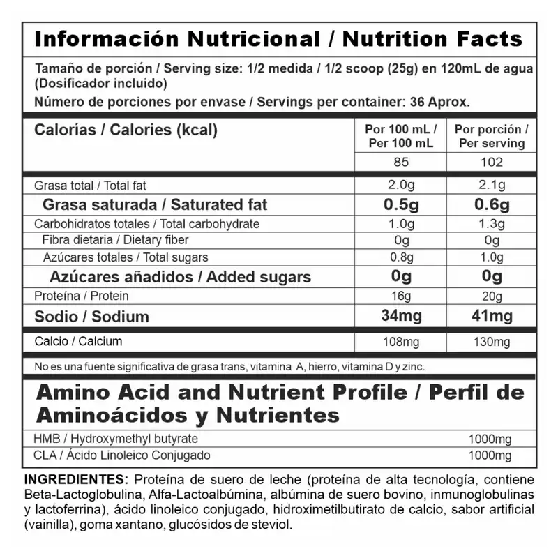 ISO Clean 2 Libras Nutramerican