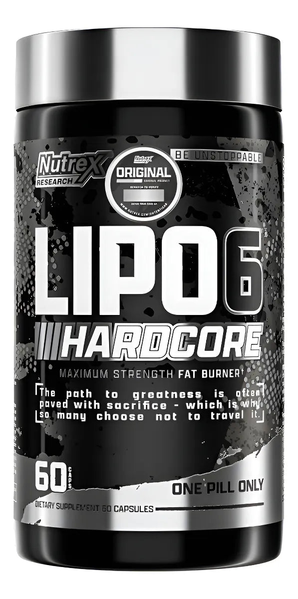 Lipo 6 Black Hardcore 60 Capsulas Nutrex