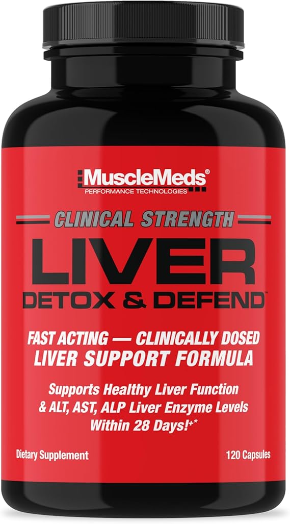 Liver Detox & Defend 120 Capsulas Musclemeds