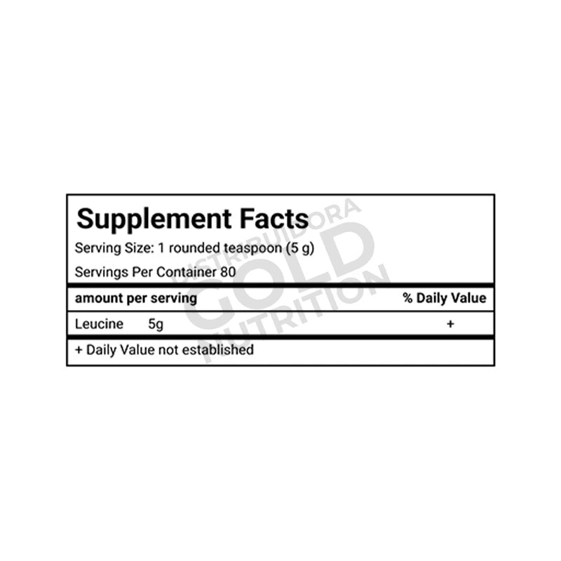 Leucine 400 Gramos 80 Servicios Allmax