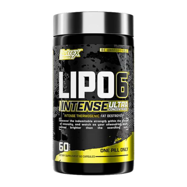 Lipo 6 Black Intense 60 Capsulas Nutrex