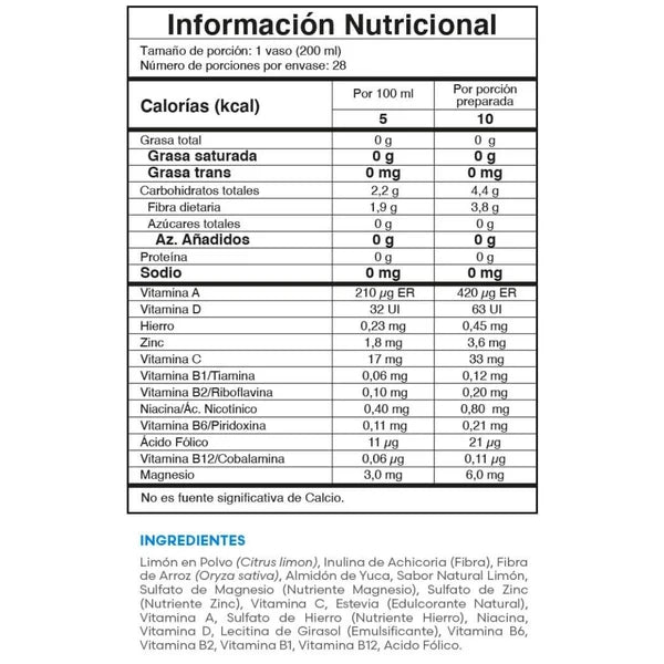 Liquid Fiber x28 Sobres Fuxion