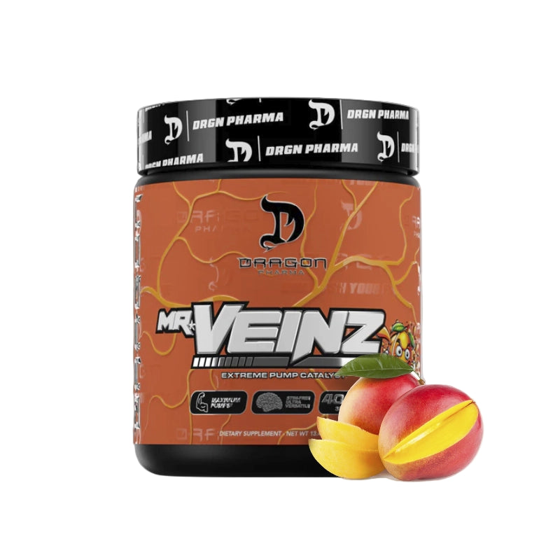 Mr. Veinz Pre-Workout No Stim 40 Servicios Dragon Pharma