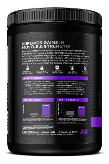 Mass Tech 4 Libras  Muscletech
