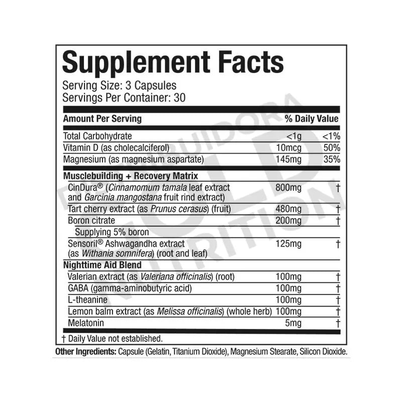 Muscle Builder PM 90 Capsulas Muscletech