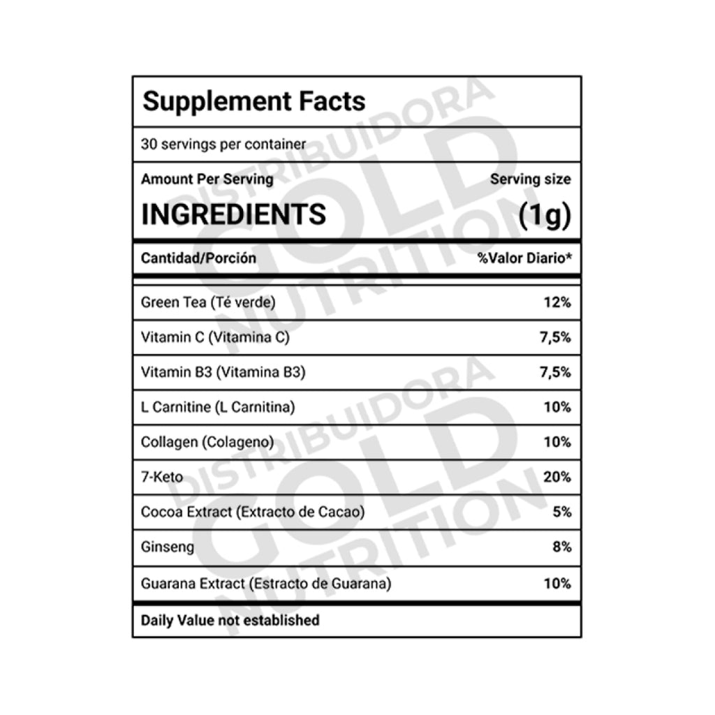 Mw Fat Burner 30 Capsulas