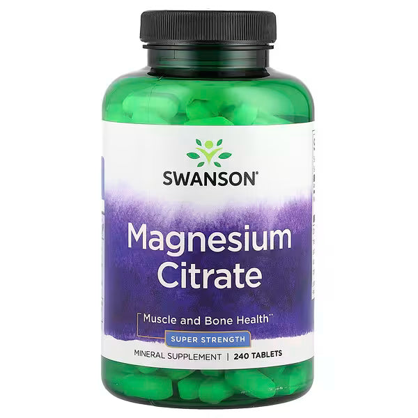Magnesium Citrate 240 Capsulas Swanson